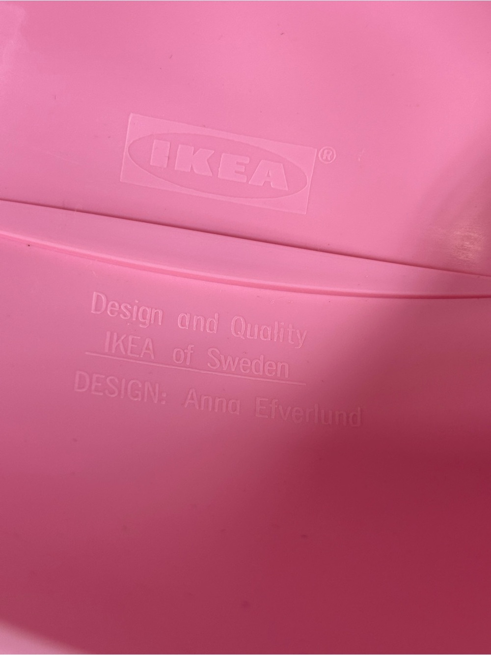 Vintage IKEA Smila Blomma Pink Green Five Petals Wall Lamp Girls Room / Nursery - Picture 10 of 10